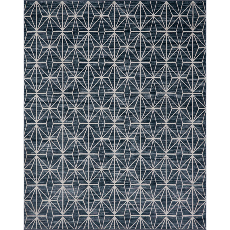 Uptown Fifth Avenue Navy Blue Area Rug & Reviews AllModern